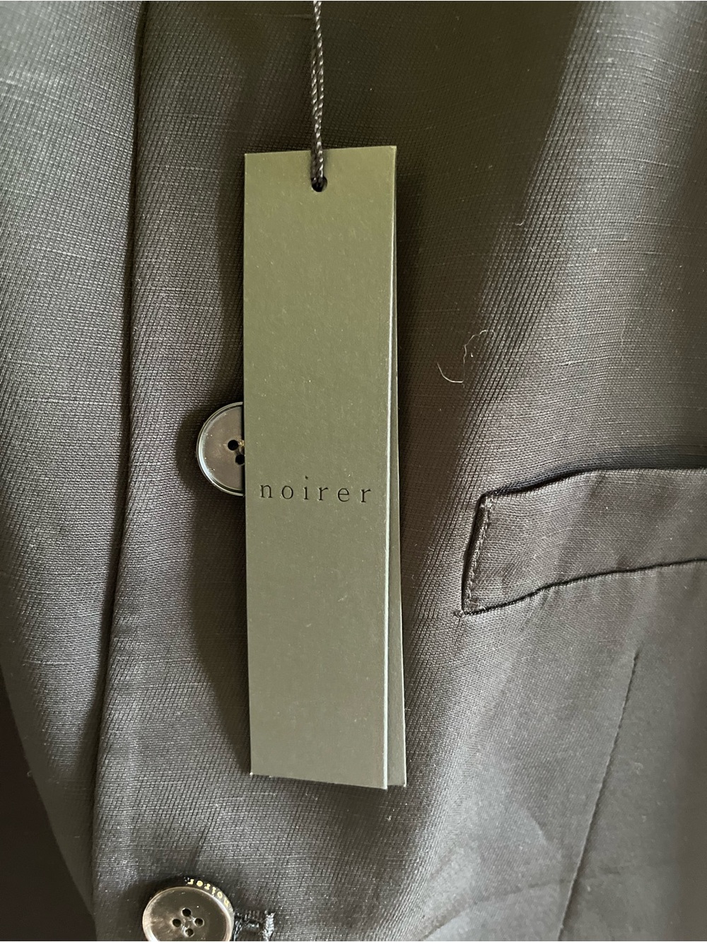 Twill Button-Front Jacket - Picture 3 of 5